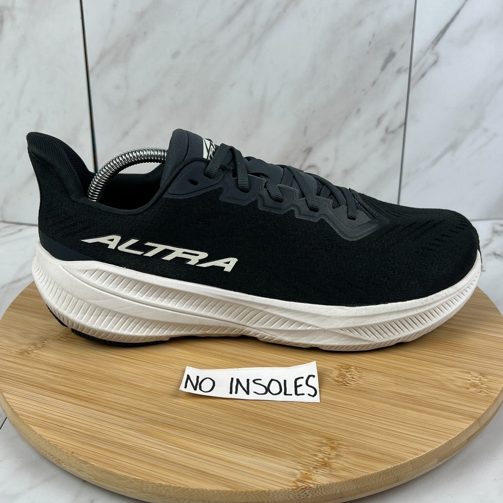 Altra Experience Flow 2 Mens Size 10 Black White Running Gym Walk Sneakers Shoes